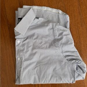 Men's Gray Patterned Shirt